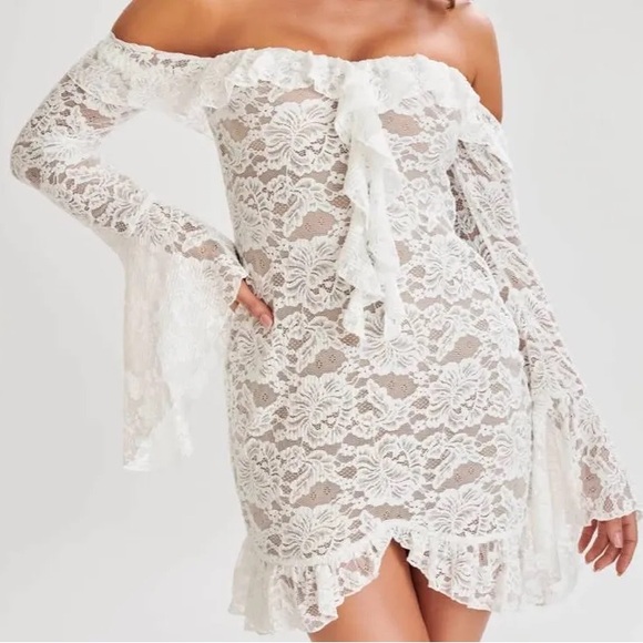 Meshki Dresses & Skirts - Meshki Lindsay lace mini dress